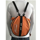 克洛斯威成人學(xué)生雙肩籃球包籃球袋訓練運動(dòng)背包足球排球網(wǎng)兜 橙色;雙肩-圓形球包
