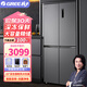 格力（GREE）（GREE）晶弘電冰箱家用415L大容量十字門(mén)對開(kāi)深凍無(wú)霜變頻超薄電冰箱 -33℃深凍 BCD-415WPQCL