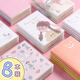 小本子便攜式隨身小號64K記事本a6小筆記本本子獎勵日記本小學(xué)生獎品2024年新款手帳本女迷你膠套軟 【8本裝】糖果色笑臉(送3支熒光筆)