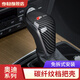亨暢奧迪檔把套A6LA4LA3QA8Q7Q8車(chē)內飾裝飾改裝Q5L碳纖紋擋把蓋排擋套 16-18款A6L/A7檔把殼 碳纖紋【Sline標】