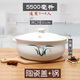 電磁爐專(zhuān)用明火兩用砂鍋商用大號火鍋煲湯沙鍋家用耐高溫煮粥砂鍋 [白色]5500毫升【有蓋】5-8人 電磁/明火