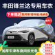 久創(chuàng  )鋒蘭達車(chē)衣全車(chē)罩適用22-23款豐田加厚牛津布車(chē)衣遮陽(yáng)防曬防雨雪 【升級加厚款牛津布】 【帶密碼鎖+防風(fēng)帶+收納包】