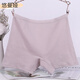 悠曼婭內褲女大碼200斤平角棉質(zhì)內褲女生胖mm四角內褲防磨腿特大號短褲 灰色 2條 2XL 100-120斤】建議拍大一碼