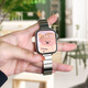 MSSM適用蘋果手表apple iwatch ultra2/S10/9/8/7/6/5/4SE金屬女款輕奢表帶 輕奢女款小蠻腰表帶【銀色】 40/41/(S10)42MM通用