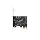 樂(lè )擴 PCIE3.0轉2口SATA6GBPS擴展卡