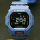 卡西歐【CASIO】手表 G-SHOCK 藍牙跑步計時(shí)男士運動(dòng)腕表 GBD-200-2