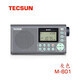 TECSUN/德生M-601調(diào)頻收音機(jī)、錄音機(jī)、藍(lán)牙音箱、音樂播放器 灰色