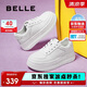 百麗簡(jiǎn)約大方小白鞋2025夏新女百搭板鞋B2597BM5 白色 38