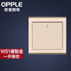 歐普照明（OPPLE）開關(guān)插座面板電源墻壁五孔插座家用5孔KG-W51 一開單控