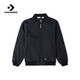 匡威（Converse）  棒球服男子新款背面字母夾克外套棉服 10024620-A01 XL