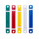 彩色塑料裝訂夾 塑膠裝訂夾80mm配打孔機用 ZL1151