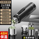邦達(dá)（bangda）(BDZ85）全鋼316保溫杯帶濾網(wǎng)茶水分離泡茶網(wǎng)杯戶外超大容量水杯 玄青黑 1000ML