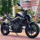 二手春風(fēng)NK250CC街車(chē)男女新手國四電噴水冷新款摩托車(chē)可上牌 黑色 手續齊全可上牌