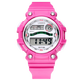 拉斯卡(LASIKA)兒童手表男孩防水夜光鬧鈴女孩多功能男童小孩學(xué)生運動(dòng)可愛(ài)女童電子表 粉紅色