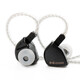 HZ HZSOUND心鏡PRO入耳式耳機高音質(zhì)HIFI有線耳機0.78插針線控帶麥克風(fēng)順豐 黑色
