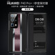 殼爵士 華為P40pro+手機殼P40保護套翻蓋皮套智能視窗高端真皮頭層牛皮鏡頭全包防摔時(shí)尚商務(wù)款保護套 真皮全包智能側顯丨隕石黑 華為P40pro+