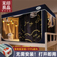 無(wú)印良品大學(xué)生宿舍免安裝床簾強遮光蚊帳一體式0.9乘1.9米寢室上下鋪蚊帳 夏夜之夢(mèng)【免安裝支架送風(fēng)扇桿】 0.9m上鋪【寬0.9x長(cháng)1.9x高1.1m】