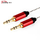 Soundking  車載AUX音頻線車用3.5mm公對公手機(jī)音箱連接線 B26 QRP-B26 2m