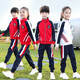 曼佳爾幼兒園園服春秋裝短袖學(xué)院風(fēng)韓版兒童畢業(yè)服季班服套裝小學(xué)生校服 白色二件套 吊牌160碼適合身高145-150cm