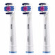 歐樂B（Oral-B） 歐樂B電動牙刷頭成人聲波電動牙刷原裝替換刷頭適配成人牙刷2D/3D型號 EB18-3美白型刷頭