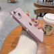 云粼 適用蘋果13手機(jī)殼玻璃閃粉透明全包鏡頭iPhone13Pro手機(jī)殼防摔13ProMax保護(hù)殼 蘋果13【女神粉+透亮玻璃閃粉】