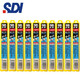 手牌（SDI）1403小號美工刀片壁紙美工刀片58度角進(jìn)口高碳鋼 9mm 100片裝
