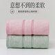 儆臨家紡竹纖維浴巾大人比100%純棉全棉吸水不掉毛女生男士竹炭洗澡大毛巾 2條裝浴巾【綠+粉】 150X70cm