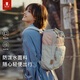 MYD雙肩包女2024新款女士背包大容量書(shū)包大學(xué)生女旅行包電腦包媽咪包 （M）椰子灰哈密瓜糖果藍