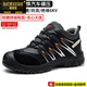 瑞詩(shī)哲（RICKSZHE）輕奢勞保鞋男春秋季新款防砸防刺穿絕緣6kv電工鞋軟底耐磨安全鞋 807黑橘絕緣6KV防砸防刺穿 41