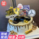 曼恒創(chuàng  )意網(wǎng)紅汽車(chē)生日蛋糕男士同城配送當天到機車(chē)摩托車(chē)暴富蛋糕全國 C款跑車(chē)蛋糕 10英寸(適合5-7人)