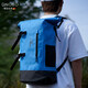 DNOBO防水雙肩包20升男女戶(hù)外沖浪漂流水上活動(dòng)大容量卷口旅行運動(dòng)背包 【PBJ20藍色】防水耐刮 20L
