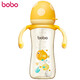樂(lè )兒寶(bobo)新生兒奶瓶PPSU材質(zhì)嬰兒奶瓶9個(gè)月以上帶吸管手柄