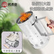 烤煮意 烤煮意木柄引炭桶快速點(diǎn)炭燒烤助燃工具戶(hù)外木炭引燃桶通風(fēng)設計可換碳網(wǎng)