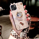 嚴(yán)謹(jǐn)蘋(píng)果13手機(jī)殼新款iPhone13Pro保護(hù)套女款網(wǎng)紅pro硅膠max感mini水鉆十三pro 蘋(píng)果13--金色【帶水鉆+長(zhǎng)短繩+磁吸支架】