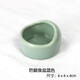 諾辰小寵倉鼠陶瓷小食盆 瓷窩 防翻食盆鼠金絲熊食盆 倉鼠用品 防翻食盆藍(lán)色