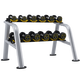 康強商用雙層啞鈴架套裝雙層六付/十付裝健身房啞鈴套裝 雙層六付啞鈴架套裝2.5-15KG