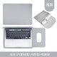 KH華為MateBook 14 酷睿Ultra 5 2024 14.2英寸筆記本內膽包電腦包保護套配件皮套收納袋 淺灰-內里絨面+電源袋