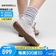 邁樂（Merrell）經(jīng)典戶外休閑鞋男女款WRAPT新款系帶防滑耐磨舒適休閑輕便裸足鞋 J036004 白色（女） 36