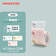 精臣B1 B21 B3S B31 B203 B31 B4標簽打印紙 家用兒童學(xué)生姓名貼幼兒園學(xué)生卡通可愛(ài)動(dòng)物防水便簽紙 嗨嗨熊 40*20-320張（80）