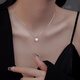 紀羽悠淡水貝珠項鏈女2024新款情人節(jié)輕奢生日禮物小眾設計鎖骨鏈 高跟鞋淡水貝珠項鏈色