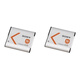索尼DSC-W350 W570 W610 W620 W630 W690照相機(jī)NP-BN1電池+充電器 雙(2個(gè))電池