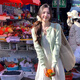 斐特瑪清新蜜瓜綠長(cháng)袖針織開(kāi)衫女2025早春秋新款氣質(zhì)毛衣外套女百搭圓領(lǐng) 綠色 M （適合100-120斤）