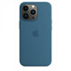 蘋(píng)果13原裝手機殼iPhone13Pro Max硅膠MagSafe磁吸動(dòng)畫(huà) 雀羽藍色 iPhone13ProMax