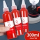 西瑪(SIMAA) 100ml*3瓶 光敏印油紅色大瓶 財務光敏印章專用印油墻體廣告紅色 21595