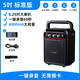 愛(ài)歌（aige） S60戶外聲卡直播K歌廣場(chǎng)舞音響唱歌低音炮手提便攜式藍(lán)牙音箱帶無(wú)線話筒麥克風(fēng)演出大音量播放器 標(biāo)準(zhǔn)版【5吋喇叭+遙控器】