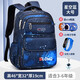 派格威新款男童小學(xué)生書(shū)包1-3-6年級男孩輕便護脊減負兒童防潑水雙肩包