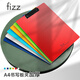 飛茲(fizz)金屬強(qiáng)力夾高質(zhì)感A4加厚PP書寫板夾/寫字墊板/硬文件夾板/辦公用品/學(xué)生文具 紅色A6383