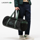 LACOSTE【王一博同款】法國(guó)鱷魚情侶款春季潮流百搭網(wǎng)球包|NH4495WW D20/黑色/綠色