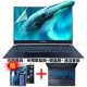 熙露 2025款機械革命極光pro/X鍵盤膜耀世15/16Pro/蒼龍16 Ultra屏幕膜蛟龍16Pro/16K電腦貼紙 高清防刮屏幕軟膜+鍵盤膜+清潔套裝 機械革命極光X（16英寸）