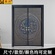 御鑄防盜鑄鋁進(jìn)戶(hù)門(mén)定制別墅雙開(kāi)大門(mén)子母門(mén)客廳鑄鋁門(mén)隔音隔熱精雕三維立體感高端檔次豪華大門(mén) 測量設計制作